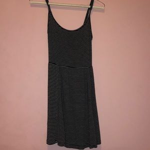Brandy Melville Classic Navy Striped Dress